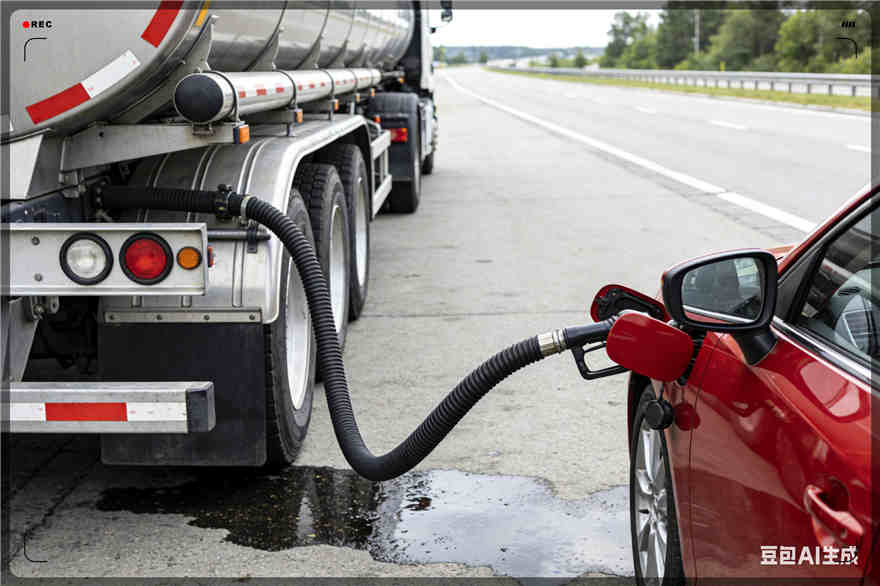 双桥区汽车救援送水案例